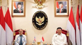 Budi Gunawan saat menerima kunjungan kehormatan Duta Besar Amerika Serikat untuk Indonesia, Kamala Shirin Lakhdir di kantor Kemenko Polkam, Jakarta, Selasa (17/12/2024). (Foto: Istimewa).