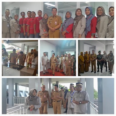 Pj Bupati Tangerang Andi Ony didampingi Dirut RSUD Balaraja saat meresmikan gedung IGD baru. (Foto: SuaraRealitas).