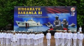 Bakamla RI peringati HUT yang ke-19. (Foto: Istimewa).