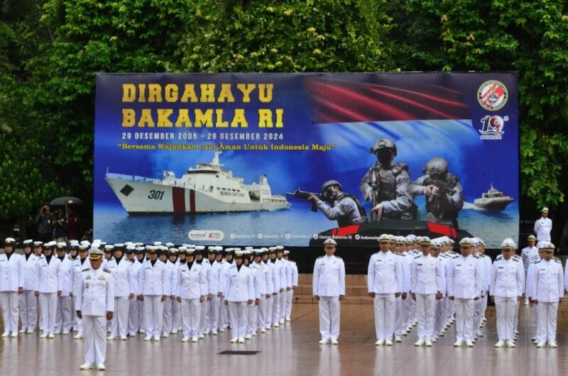 Bakamla RI peringati HUT yang ke-19. (Foto: Istimewa).