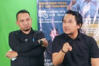 KSPI, APSI, dan TKBM Pelabuhan Tanjung Priuk saat menggelar seminar. (Foto: Istimewa).