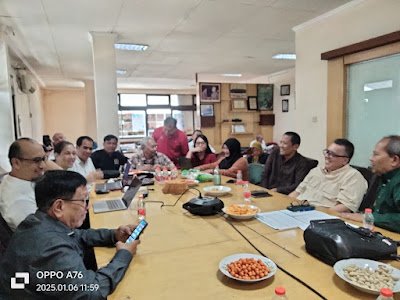 Rapat Panpel HPN 2025 di Kalsel. (Foto: PWI Pusat/Ist).