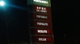 Kasus penyalahgunaan kuota BBM Pertalite terjadi di Stasiun Pengisian Bahan Bakar (SPBU) 34-14103. (Foto: Ekslusif Suara Realitas).