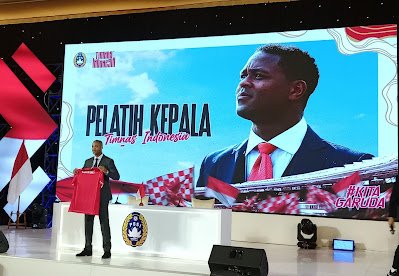 Patrick Kluivert telah resmi diperkenalkan ke publik sebagai pelatih Timnas Indonesia. (Foto: Dok.Suara Realitas/Sir).