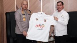 Ketua PWI Kalsel Zainal Helmi usai beraudiensi dan mendapat dukungan penuh dari Kapolda Kalsel Irjen Pol Rosyanto soal gelaran HPN 2025 pada 10-13 Februari mendatang. (Foto: PWI Pusat/Ist).