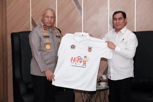 Ketua PWI Kalsel Zainal Helmi usai beraudiensi dan mendapat dukungan penuh dari Kapolda Kalsel Irjen Pol Rosyanto soal gelaran HPN 2025 pada 10-13 Februari mendatang. (Foto: PWI Pusat/Ist).