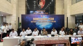 Polri berhasil ungkap 3 kasus besar judi online sindikat jaringan internasional. (Foto: Suara Realitas).