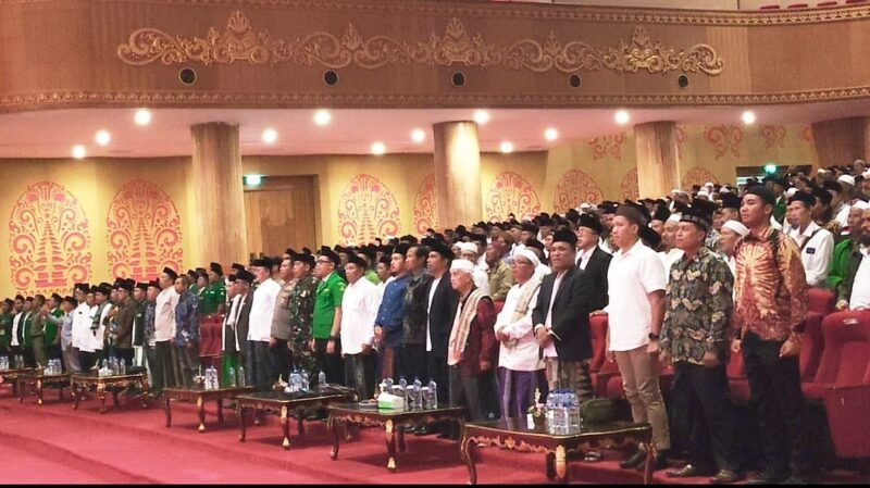 Element masyarakat maupun jamaah yang hadir di Haul Masyayikh sangat antusias. (Foto: Suara Realitas/Sapta).