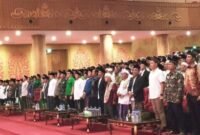 Element masyarakat maupun jamaah yang hadir di Haul Masyayikh sangat antusias. (Foto: Suara Realitas/Sapta).