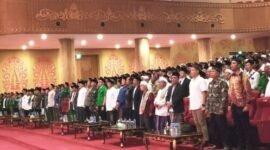 Element masyarakat maupun jamaah yang hadir di Haul Masyayikh sangat antusias. (Foto: Suara Realitas/Sapta).