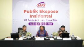 PT Satria Antaran Prima Tbk (SAPX) menggelar Publik Ekspose Insidental. (Foto: Istimewa).