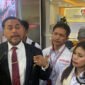 Pengacara Erles Rareral saat melaporkan Sopar Jefry Napitupulu ke Mabes Polri atas tindak pidana pengrusakan tempat ibadah. (Foto: Suara Realitas).