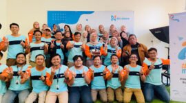 Sekolah Relawan menyemarakkan HUT yang ke-12. (Foto: Suara Realitas).
