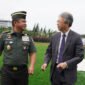 Kasad Dampingi Panglima TNI Terima Kunjungan Kepala Staf Gabungan Angkatan Bersenjata RRT. (Foto: Istimewa).