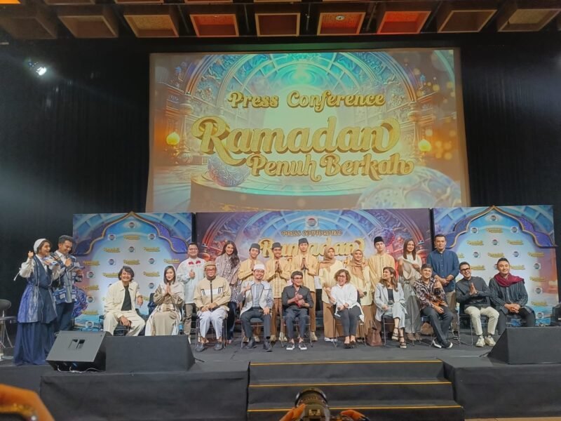 Saat press conference, Mentari TV bakal persembahkan “Ramadan Ceria” untuk anak Indonesia pada Ramadan 1446 Hijriah dengan menghadirkan program-program spesial. (Foto: suararealitas.co).