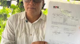 Penggiat Anti Korupsi asal Bali, Gede Angastia telah melaporkan dugaan keterlibatan Demer dalam proyek APD pada 8 Februari 2025. (Foto: Istimewa).