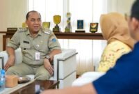 Pemerintah Kota (Pemkot) Jakarta Barat menerima audiensi BPJS kantor cabang Jakbar guna mendukung penuh perlindungan jaminan sosial bagi pekerja. (Foto: Istimewa).