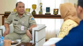 Pemerintah Kota (Pemkot) Jakarta Barat menerima audiensi BPJS kantor cabang Jakbar guna mendukung penuh perlindungan jaminan sosial bagi pekerja. (Foto: Istimewa).