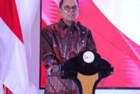 Ogi Prastomiyono menyampaikan bahwa OJK bakal terus berfokus pada penguatan dan pengembangan di bidang PPDP. (Foto: Istimewa).