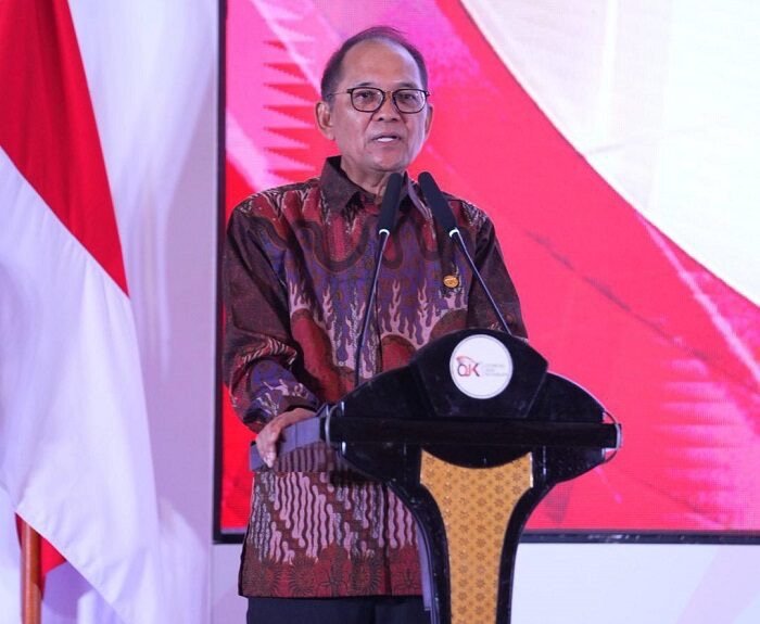 Ogi Prastomiyono menyampaikan bahwa OJK bakal terus berfokus pada penguatan dan pengembangan di bidang PPDP. (Foto: Istimewa).