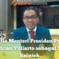 Reshuffle Menteri Brian Yuliarto sebagai Mendikti Saintek Gantikan Satryo Soemantri