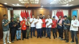 Pertemuan Wakil Walikota Jakarta Utara dengan Perwakilan Wartawan Jakarta Utara di Gedung Walikota Jakarta Utara. (Foto: suararealitas.co).