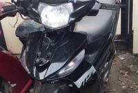 Kendaraan sepeda motor hasil curian yang hendak dijual dua pelaku curanmor, kini berhasil diamankan Polsek Batuceper, Polres Metro Tangerang Kota. (Foto: suararealitas.co/Akbar).