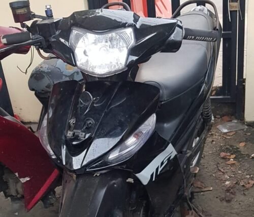 Kendaraan sepeda motor hasil curian yang hendak dijual dua pelaku curanmor, kini berhasil diamankan Polsek Batuceper, Polres Metro Tangerang Kota. (Foto: suararealitas.co/Akbar).