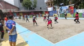 Kompetisi kejuaraan bola voli junior Nabilla Cup 1 sukses digelar di Kota Tangerang. (Foto: suararealitas.co).