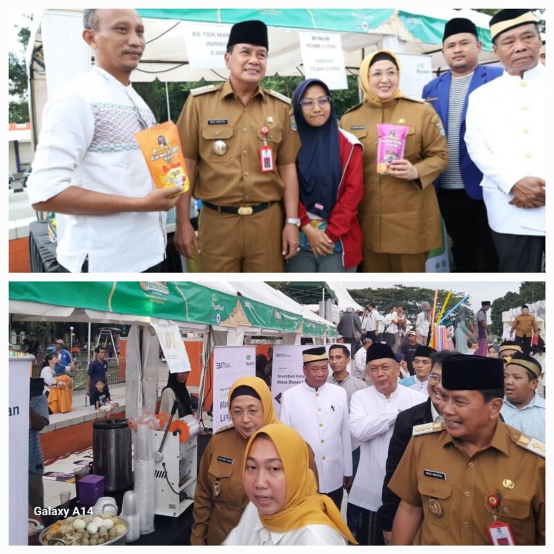 Bupati Tangerang Maesyal mengapresiasi terselenggaranya Gema Ramadan yang dihadiri hingga ratusan masyarakat sekitar. Menurut dia, Gema Ramadan tahun ini memiliki makna lebih luas dibandingkan sebelumnya karena tidak hanya fokus pada aspek keagamaan, tetapi juga bertujuan untuk meningkatkan perekonomian masyarakat melalui pemberdayaan UMKM.(foto:Suararealitas.co/Lx)