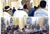 Kapolsek Kresek AKP A. Suryadi bersama Forkopimcam Kresek laksanakan Sholat Tarawih Keliling di Desa Rancailat Kecamatan Kresek, (foto:istimewa)
