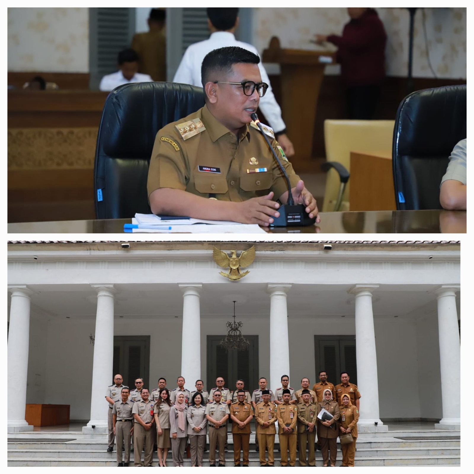 Kunjungi Gubernur, Kakanwil BPN Banten Laporkan Sejumlah Program Pertanahan dan Tata Ruang