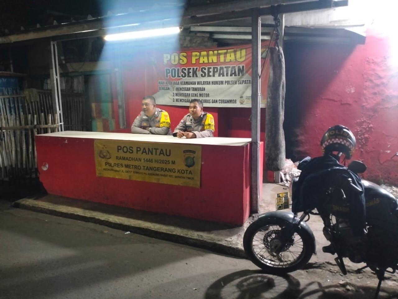 Polres Metro Tangerang Kota Dirikan 23 Pos Pantau, Cegah Gangguan Kamtibmas Selama Ramadhan 2025