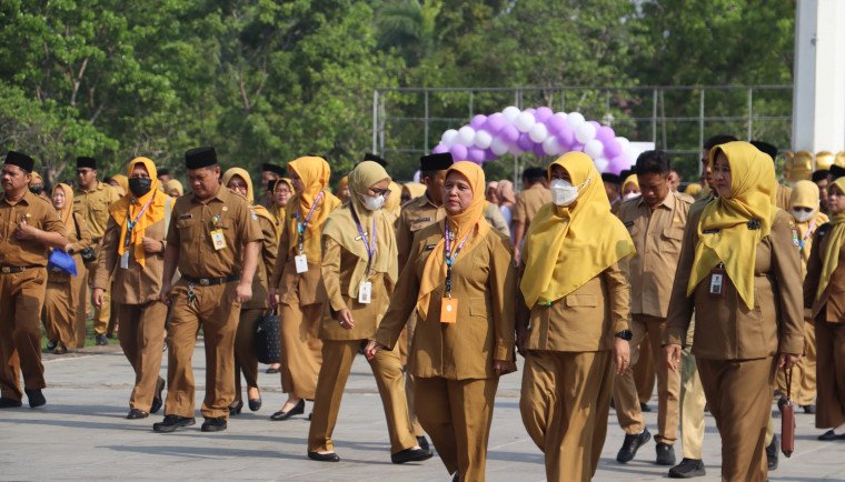 Pemerintah Kabupaten (Pemkab) Tangerang mengeluarkan penyesuaian jam kerja di bulan Ramadan. Hal tersebut tertuang pada Peraturan Bupati (Perbup) Nomor 2 tahun 2025 tentang Hari dan Jam kerja Aparatur Sipil Negara.(foto:istimewa/Suara Realitas.co) 