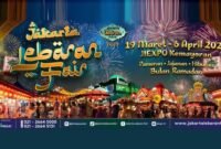 Flayer Jakarta Lebaran Fair 2025 di JIExpo Kemayoran Jakarta Pusat. (Foto: Dok.https://jakartalebaranfair.com/Ist).