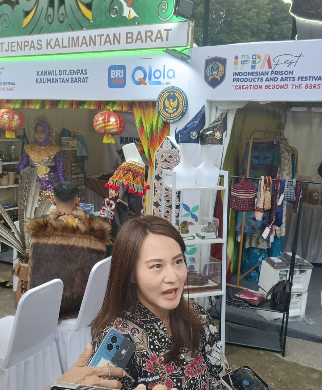 Corporate External Relation PT Bevananda, Magdalena Beatrice Apresiasi dan Mendukung Kreativitas Warga Binaan
