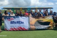 Puncak ulang tahun American Pillo Bali PT Balifoam Nusamegah yang ke-32 sukses digelar di atas Kapal Pesiar Bounty Cruise. (Foto: suararealitas.co).