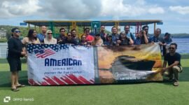 Puncak ulang tahun American Pillo Bali PT Balifoam Nusamegah yang ke-32 sukses digelar di atas Kapal Pesiar Bounty Cruise. (Foto: suararealitas.co).