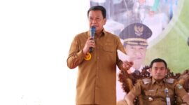 Bupati Tangerang Moch. Maesyal Rasyid menghadiri dialog dengan para pelaku usaha penggilingan padi dalam rangka stabilitasi harga dan penyerapan gabah di Kabupaten Tangerang,(foto:istimewa)
