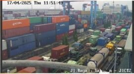Kemacetan panjang melanda kawasan Tanjung Priok jadi ancaman bagi ekonomi dan kesejahteraan warga Jakarta. (Foto: dok. Pantauan CCTV/Ist).
