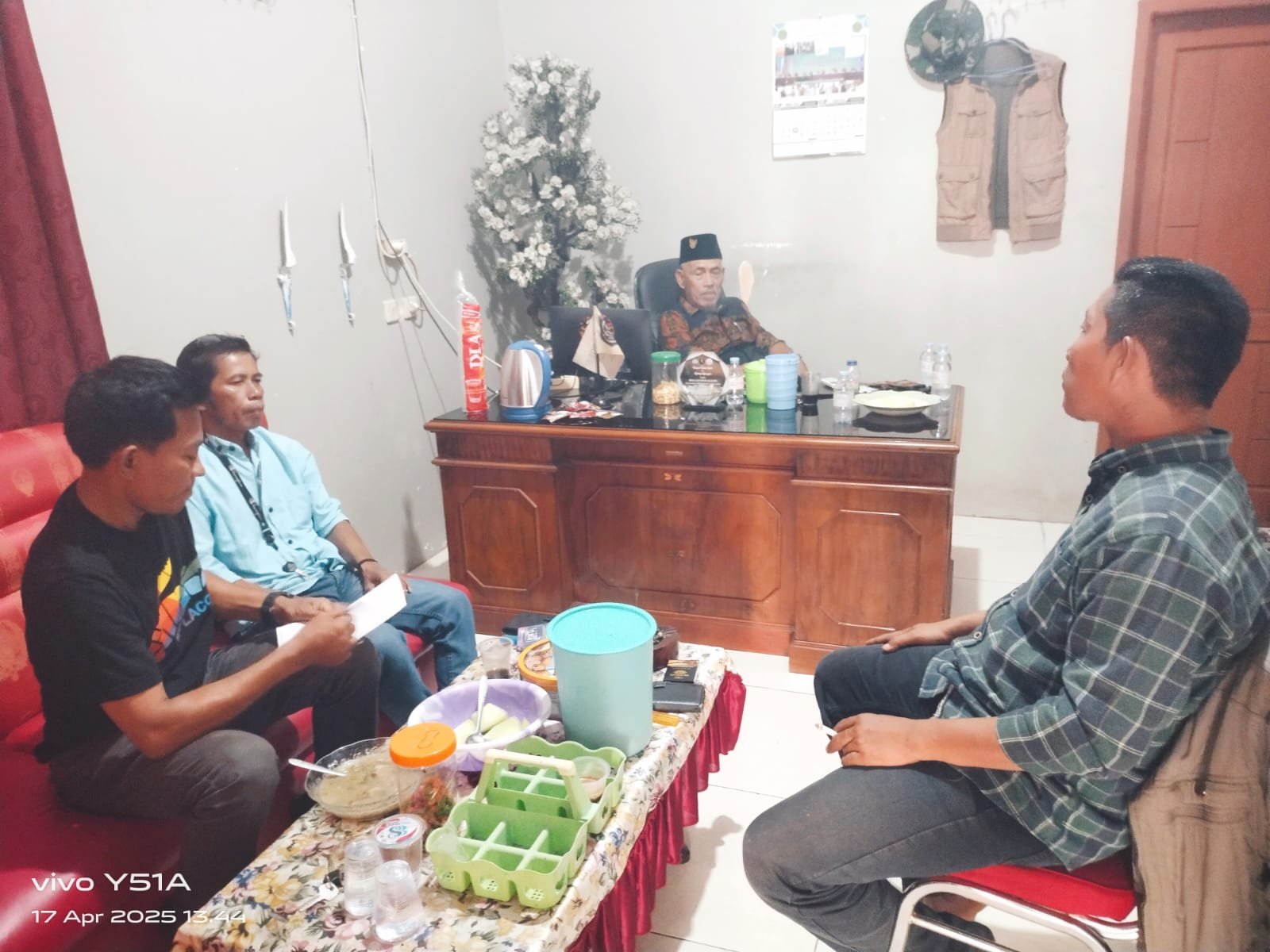 Perkuat Sinergitas Media dan APDESI, Pokja Wartawan Gunung Kaler Tangerang Audiensi dengan Ketua APDESI