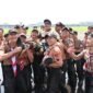 Antusiasnya para generasi muda dalam membentuk disiplin dan berkarakter melalui Pelatihan Baris-Berbaris (PBB) yang digelar oleh Lanud Husein Sastranegara. (Foto: Istimewa).