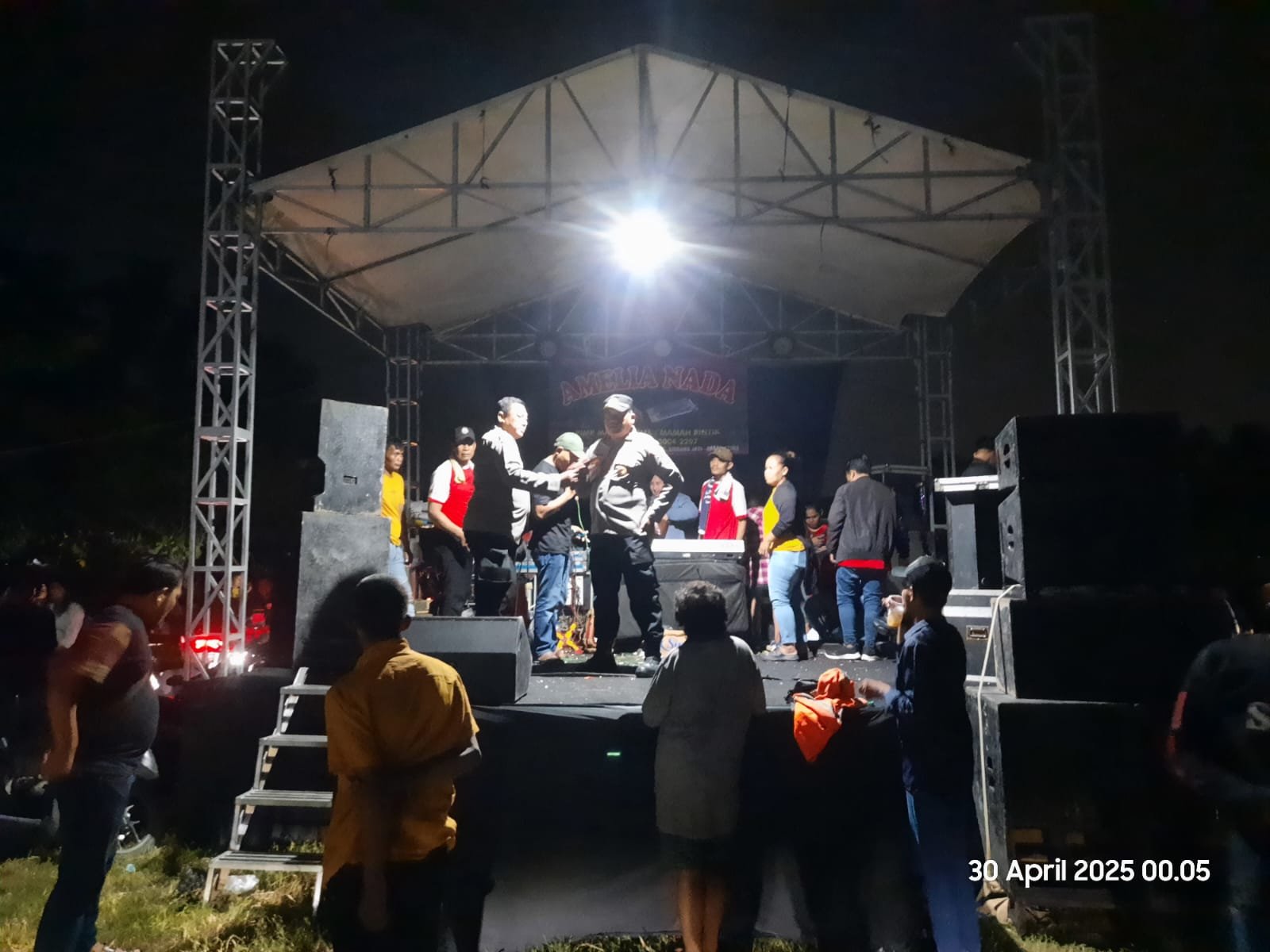 Diduga Karena Miras, Hiburan Dangdut di Sepatan Dibubarkan Polisi