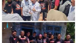 Wabup Intan Nurul Hikmah didampingi Camat, Kades Kedung dan Muspika Kecamatan tinjau RTLH didesa Kedung (foto:istimewa/SuaraRealitas.co)