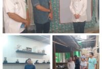Relawan ALMATARA bersama anggota DPRD Fraksi Gerindra Dapil 2 Kabupaten Tangerang tinjau RTLH di desa Bakung (foto:Suararealitas.co)