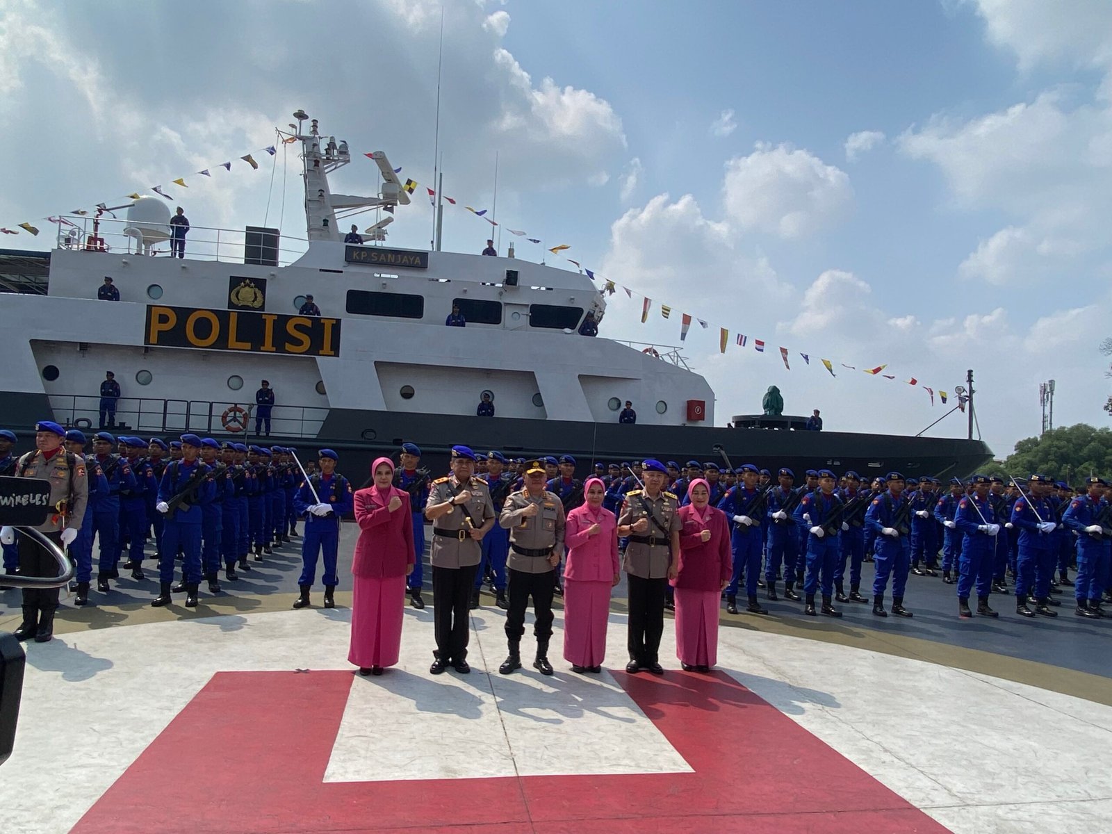 Serah Terima Jabatan Kakorpolairud Baharkam Polri