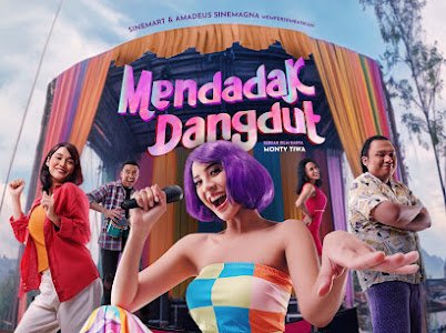 Flayer film mendadak dangdut bakal tayang 30 April 2025 mendatang di layar kaca. (Foto: Istimewa).