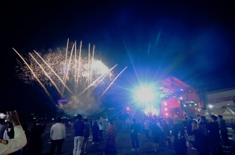 Pesta kembang api di Jakarta Lebaran Fair 2025 menandakan resminya penutupan gelaran event tersebut. (Foto: Istimewa).