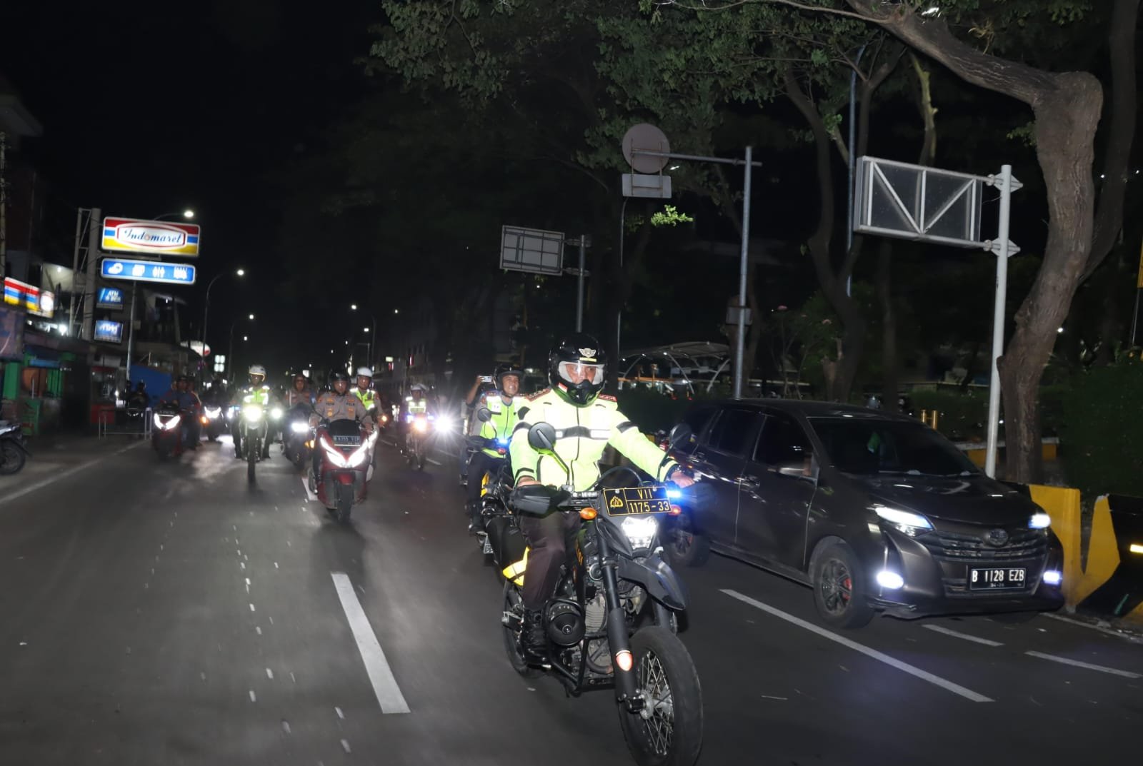 Antisipasi Premanisme, Kapolres Pimpin Patroli Lokasi Keramaian di Tangerang