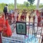 Pemkab Nganjuk berencana bakal lakukan pelebaran dan renovasi makam Aktivis Buruh Legendaris, Marsinah lantaran dipadati ratusan peziarah. (Foto: Istimewa).